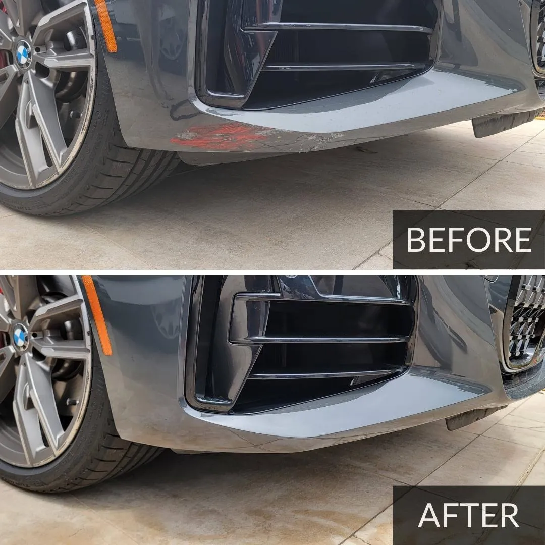 Patriot Bumper Repair Removes Scratches On BMWs