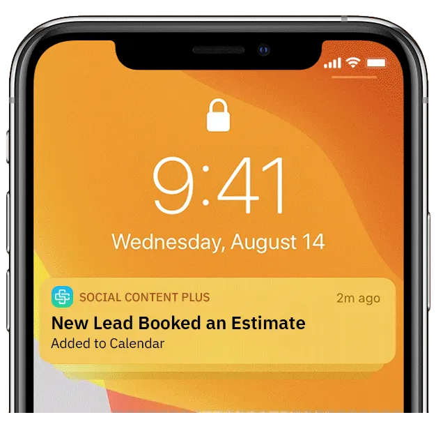 Contractor lead generation sets appointments