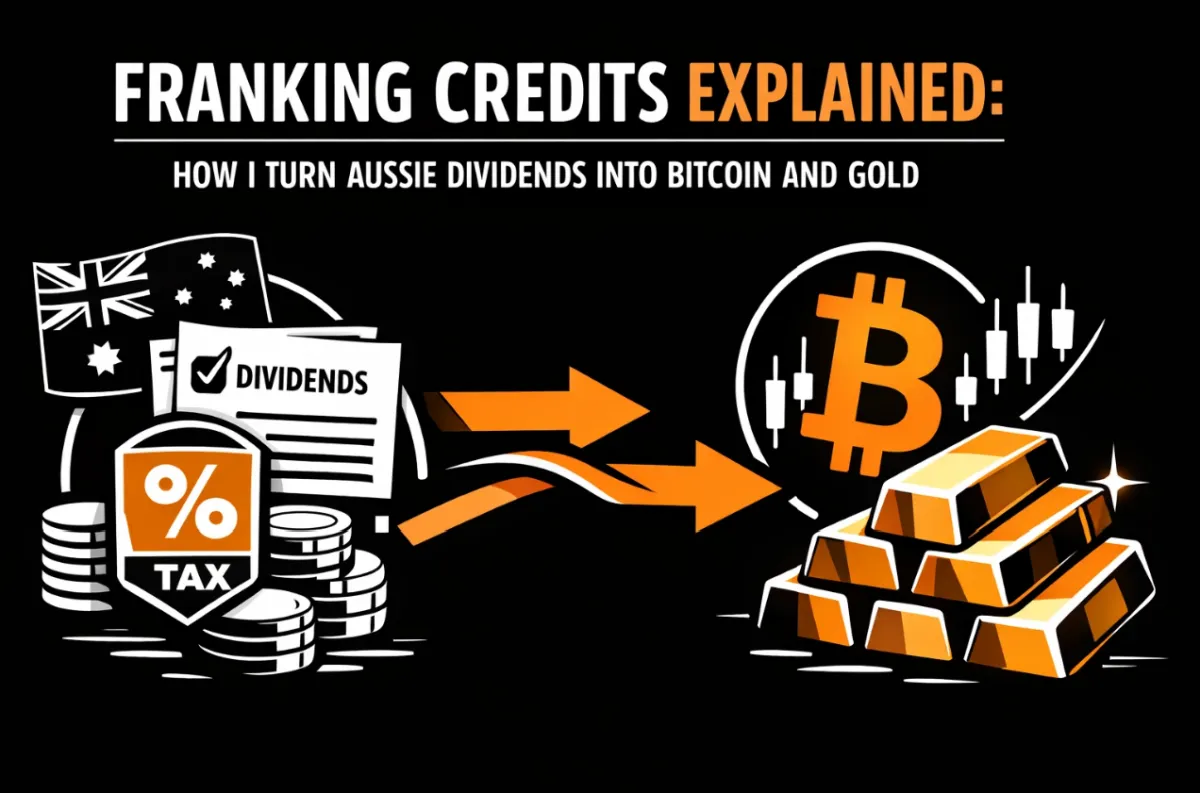 Franking Credits Explained: How I Turn Aussie Dividends into Bitcoin and Gold