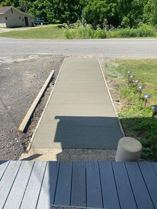 Paver patio