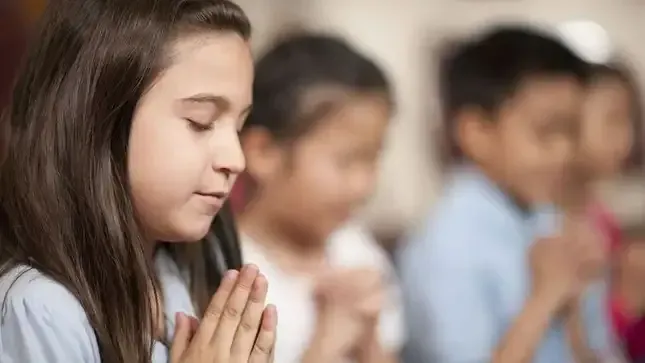 Child praying