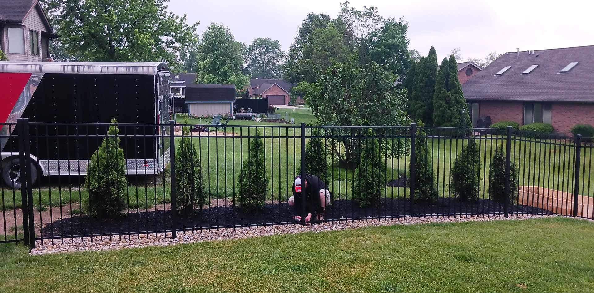 different types of fences residential urbana ohio