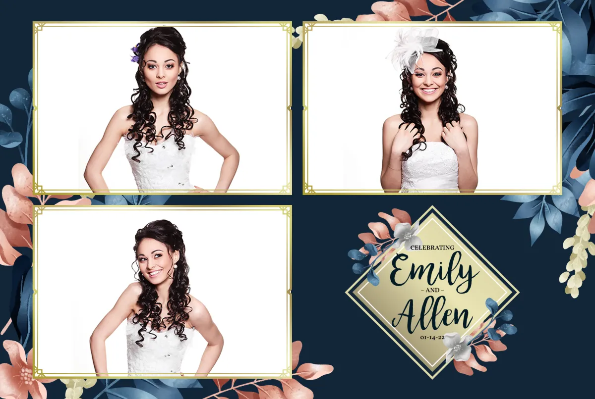 custom designed photo booth strips in new jersey