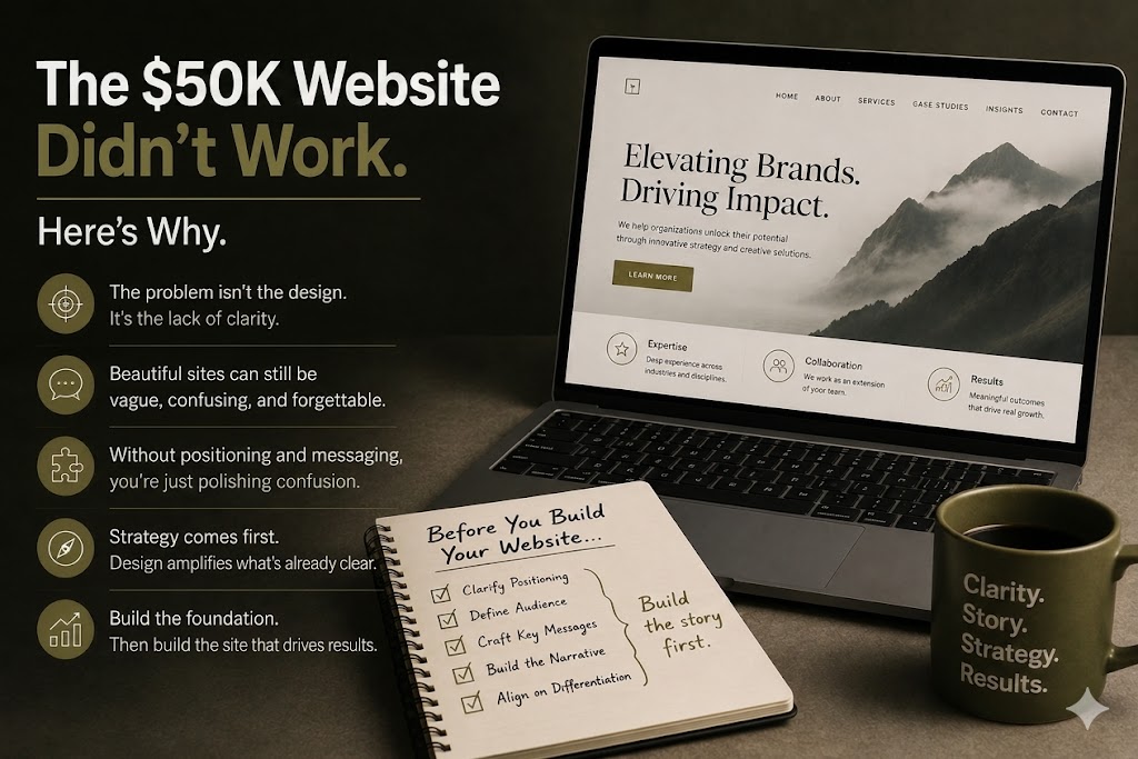 Why Your $50K Website Didn't Work