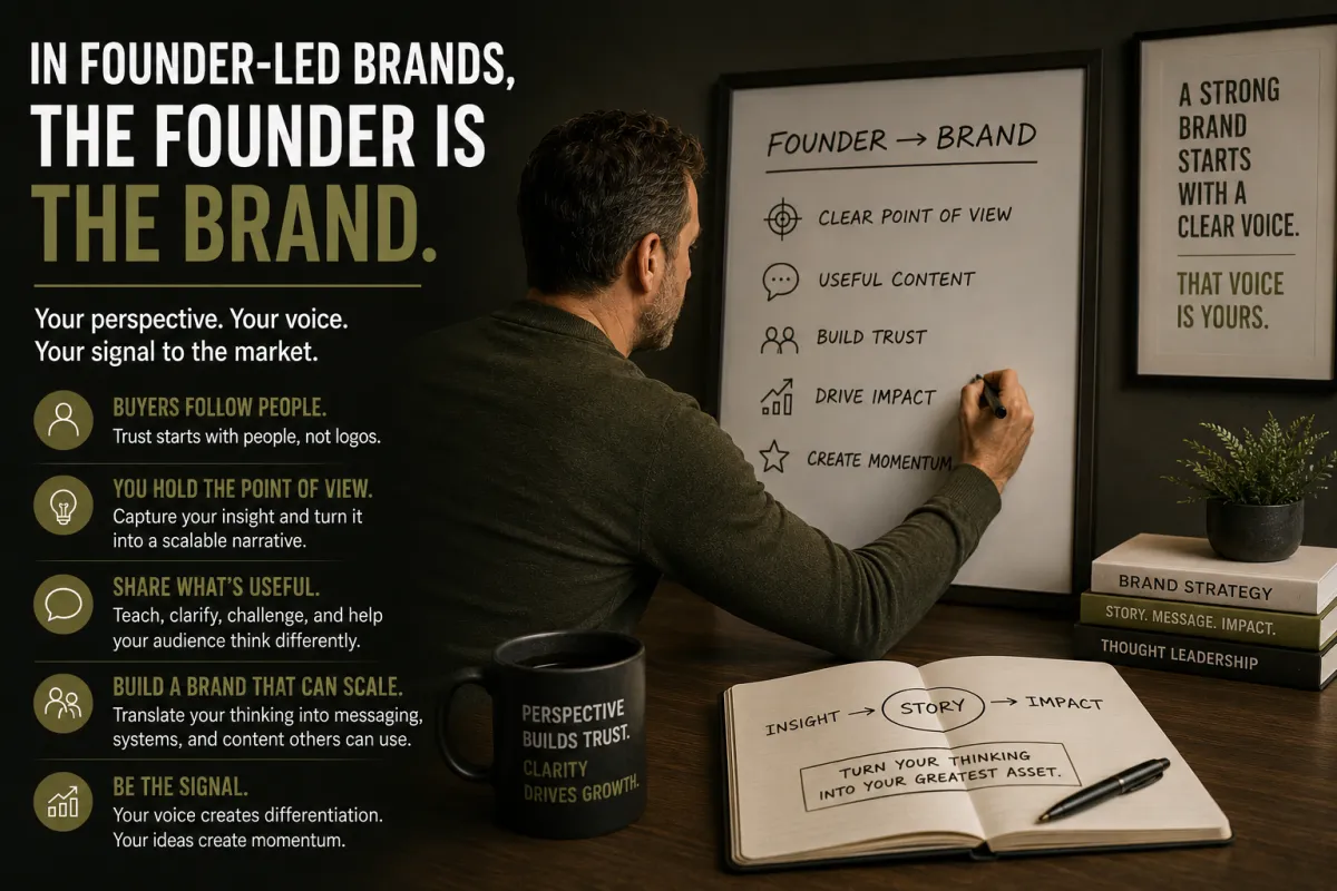 How To Scale Founder-Led Brands, Where the Founder IS the Brand