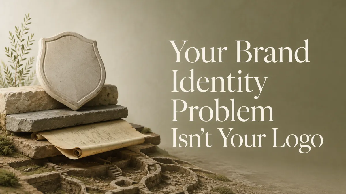 Your Brand Identity Problem Isn’t Your Logo