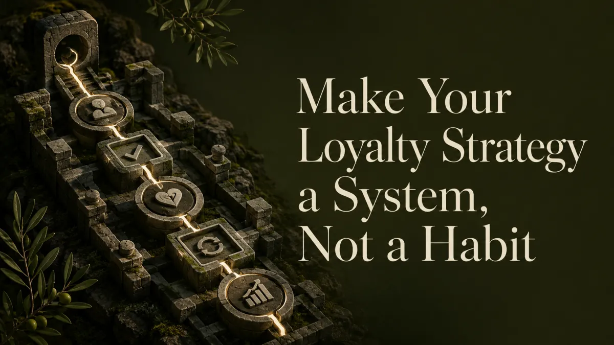 Make Your Loyalty Strategy a System, Not a Habit