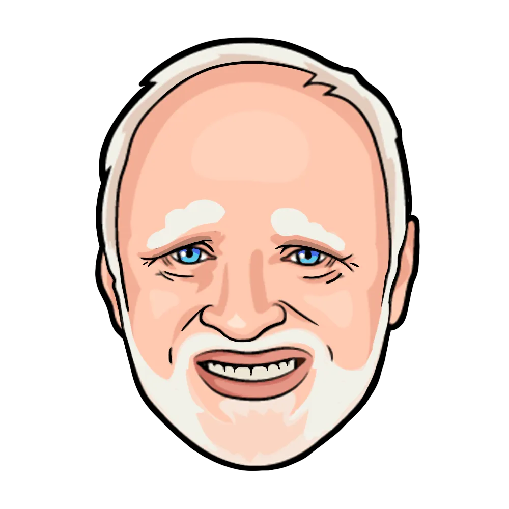 Harold mascot logo representing Harold Health men’s telehealth system.
