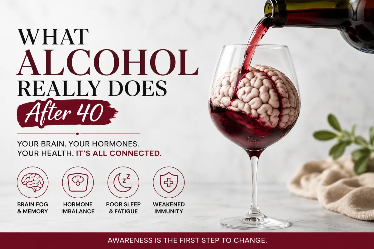 Alcohol After 40: Hidden Health Costs & How to Take Back Control | Dr. Betsy Greenleaf