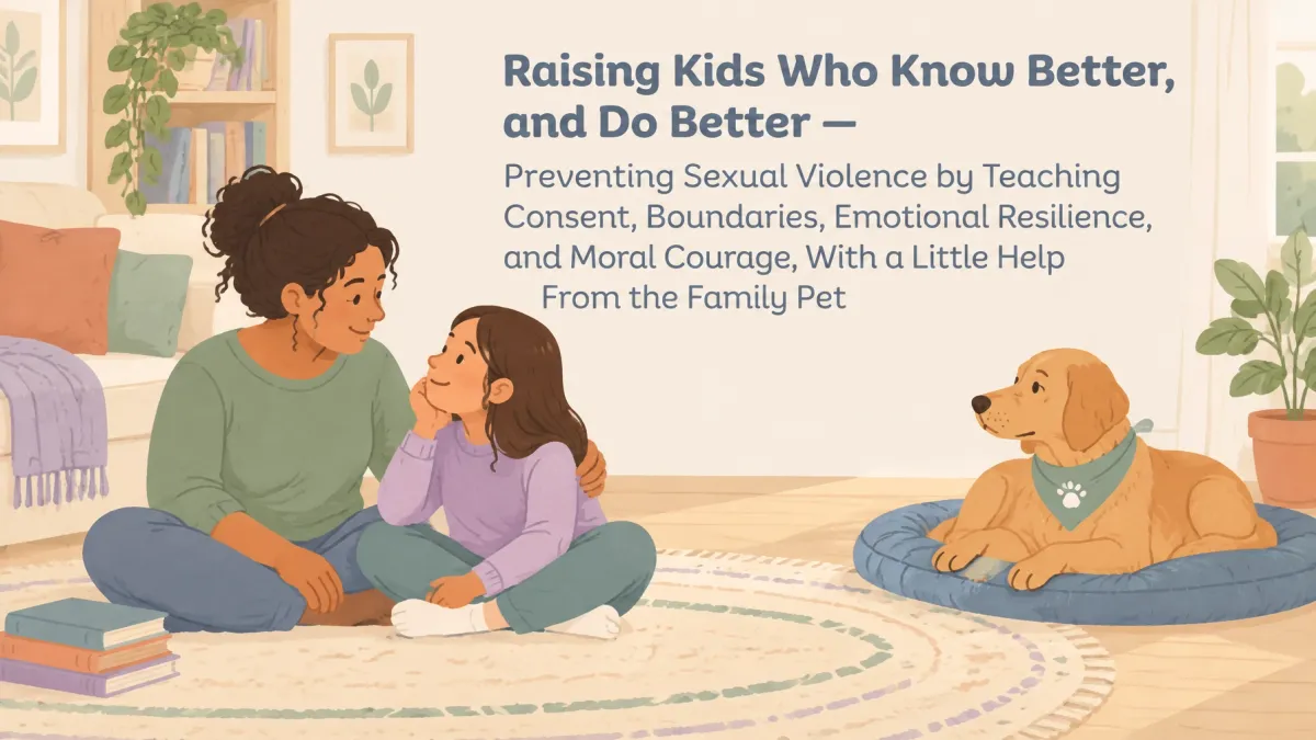 Teaching Kids Consent and Boundaries, With Help From Pets