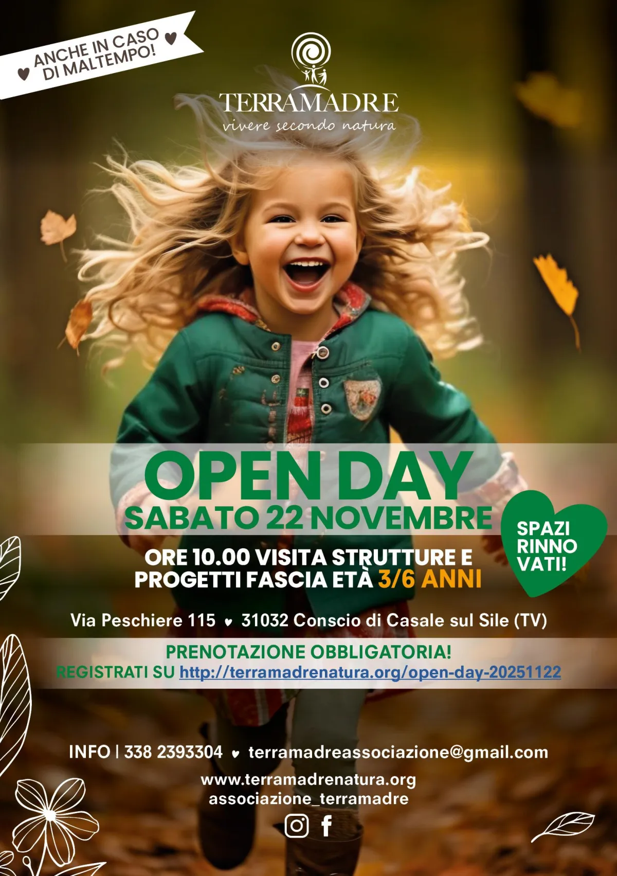 Open Day 22 novembre 2025