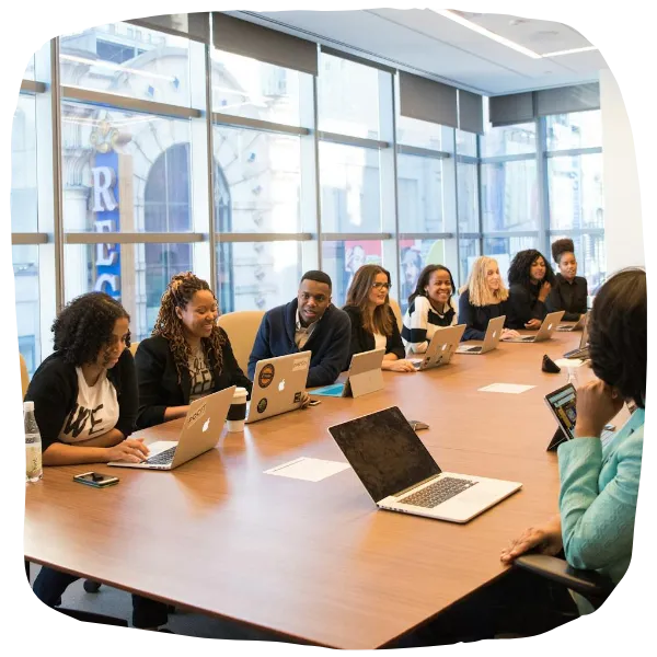 Leader practicing breathwork