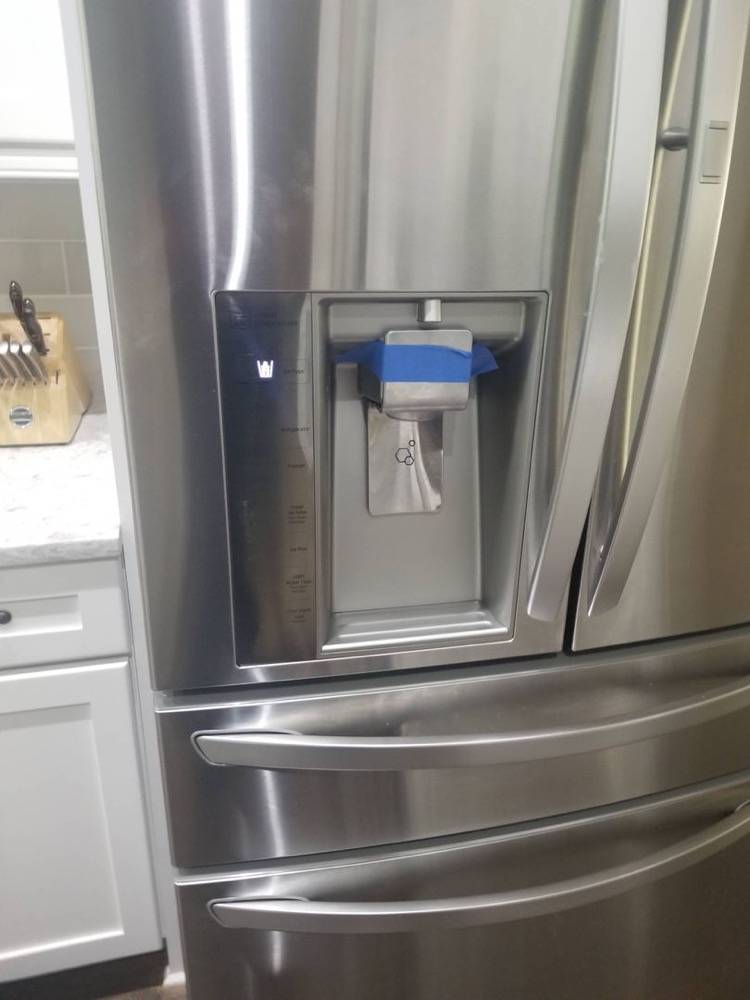 LG French door refrigerator repair in Buford, GA