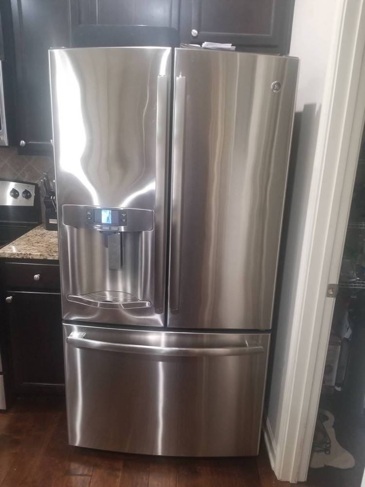 GE Café French door refrigerator repair in Buford, GA