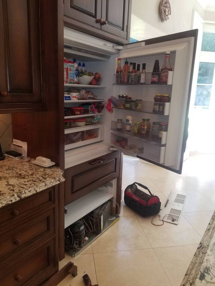 Sub-Zero refrigerator repair in Buford, GA