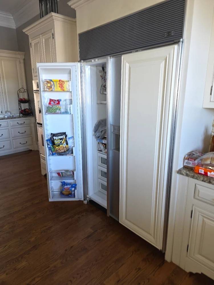 Built-in side-by-side refrigerator repair in Buford, GA
