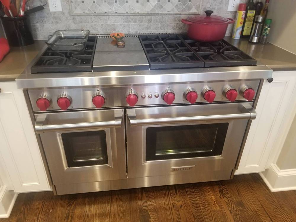 Wolf 48-inch professional range repair in Buford, GA