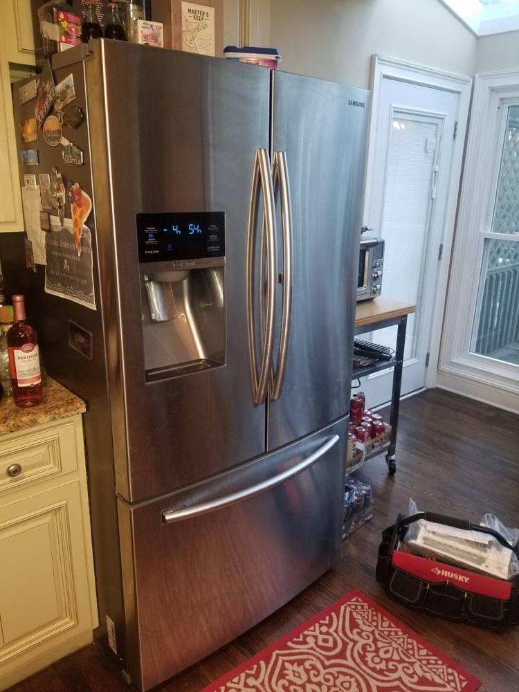Samsung French door refrigerator repair in Buford, GA