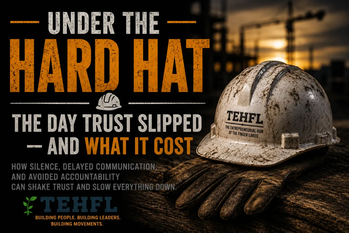 Under the Hard Hat leadership blog about trust, communication, and accountability by Eric Chapple powered by TEHFL