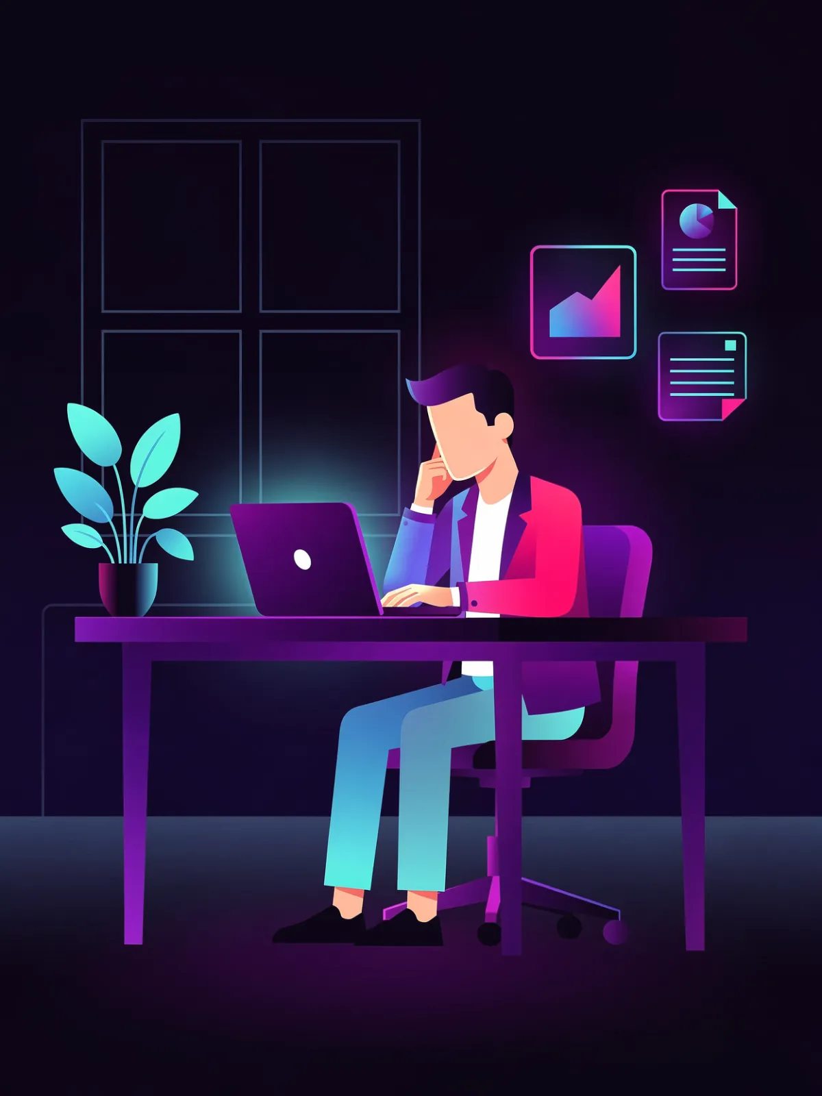 a confused business owner