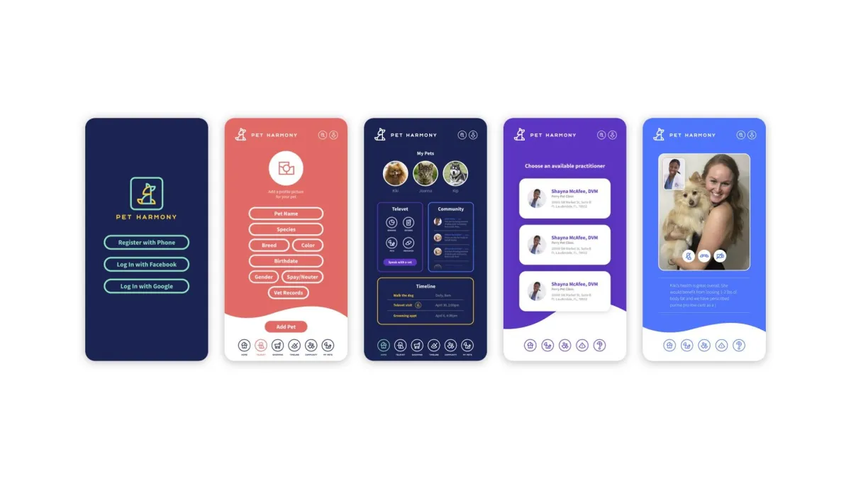 pet harmony app preview