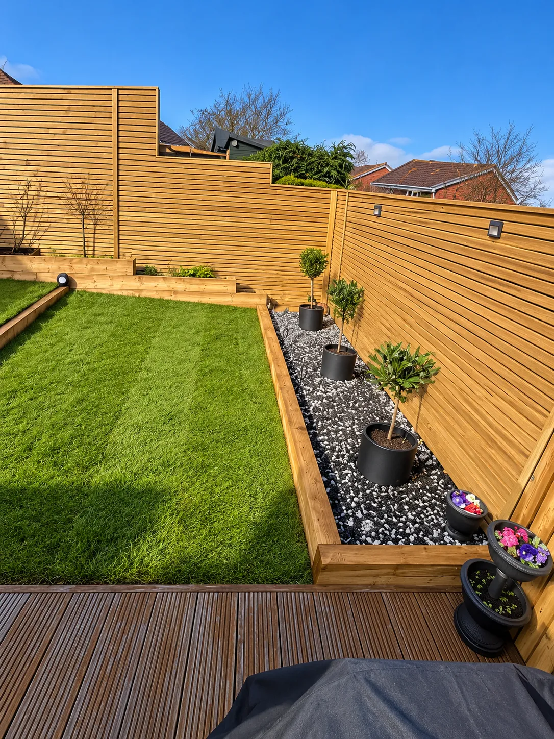 Garden Fencing Installation in Telford, Shropshire