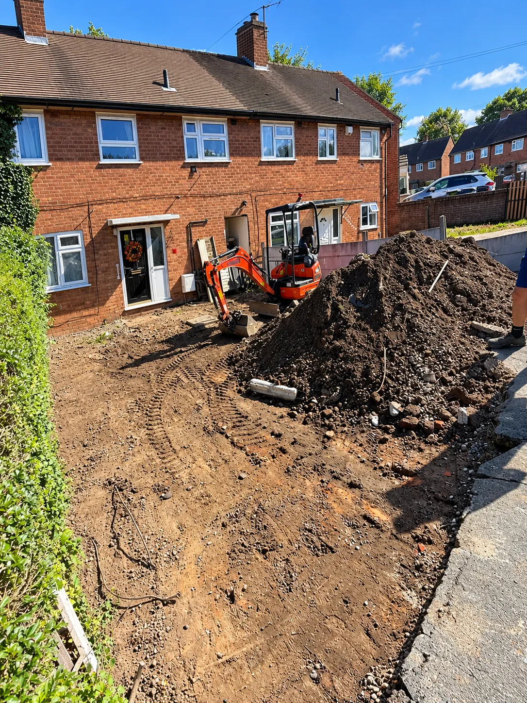 Groundworks and Paving Specialists in Telford, Shropshire