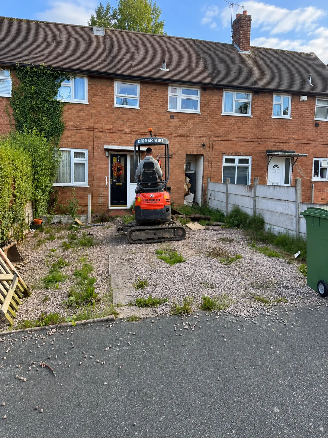 Groundworks and Paving Specialists in Telford, Shropshire