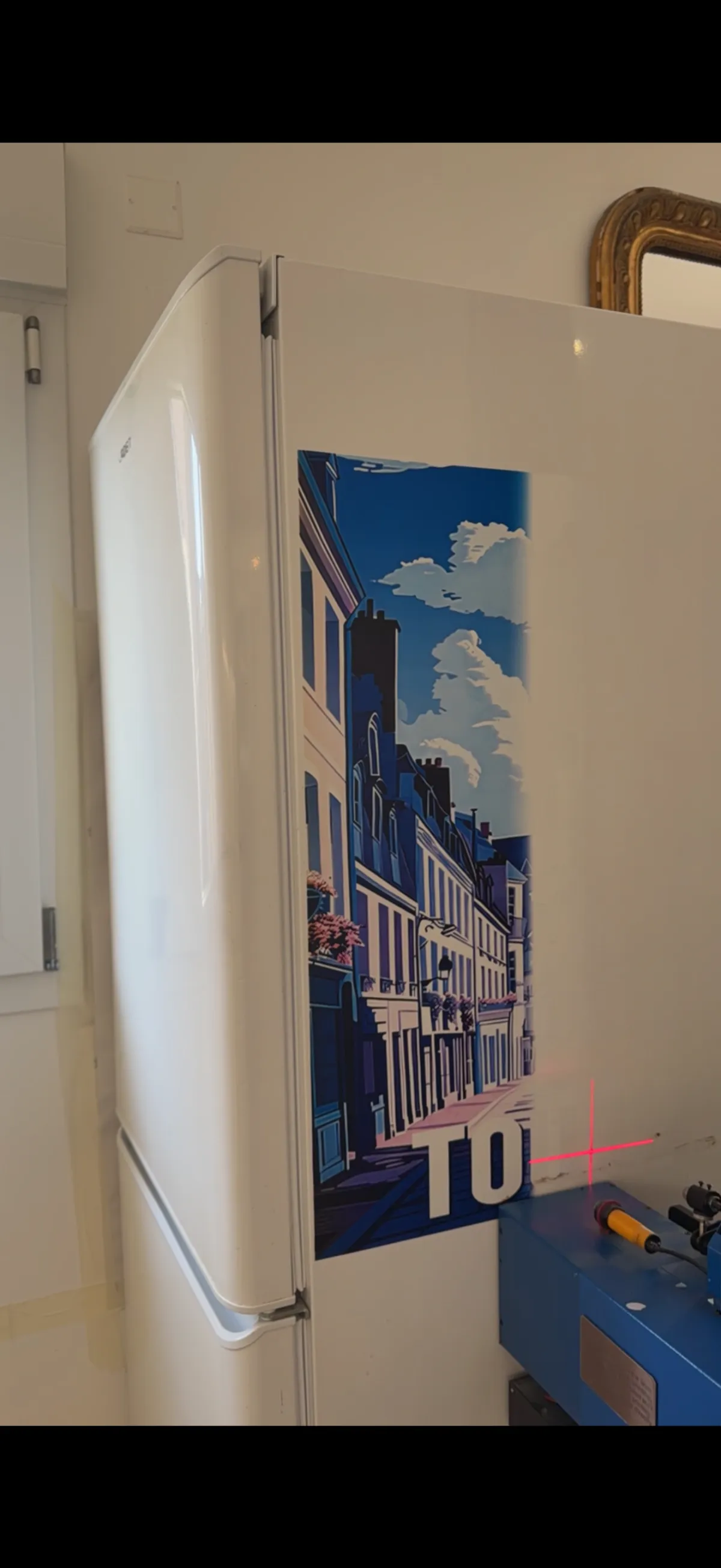 Customisation frigo impression 