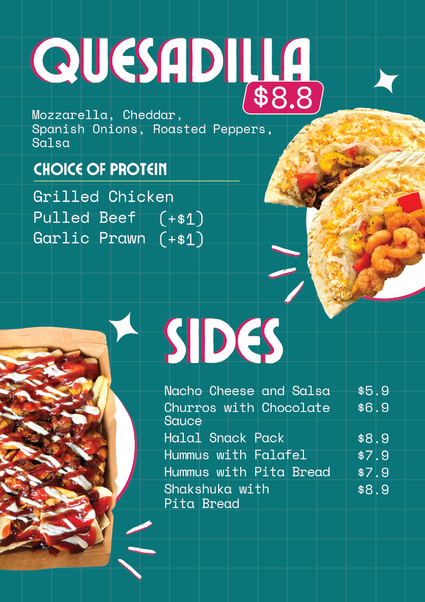 Quesailla and Sides Merhaba Amigo