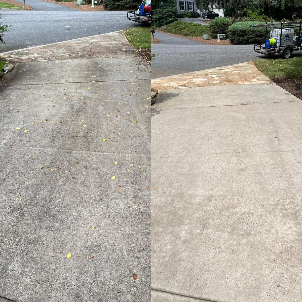 Driveway cleaning