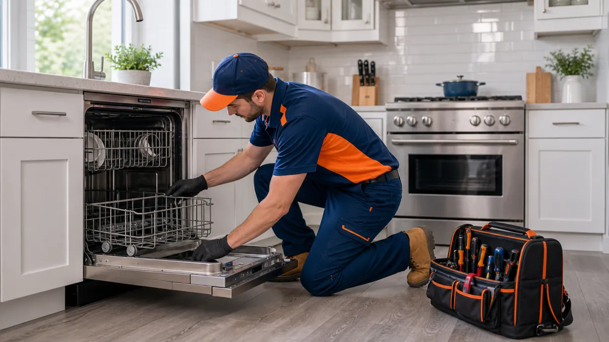 Service for dishwashers, stoves, and kitchen appliances that need dependable repair. in Rockville