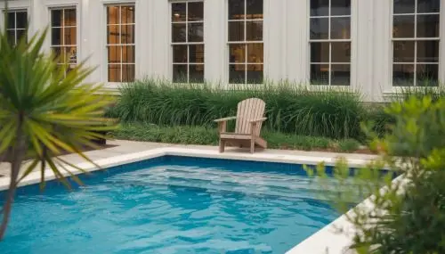 Canyon Lake Pool Service pool cleaning leaves this rectangular pool crystal clear