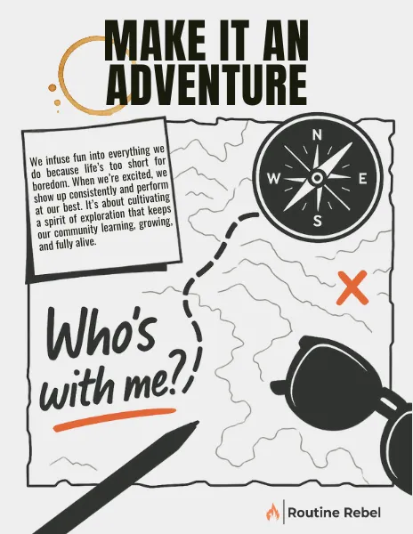 Make It An Adventure poster