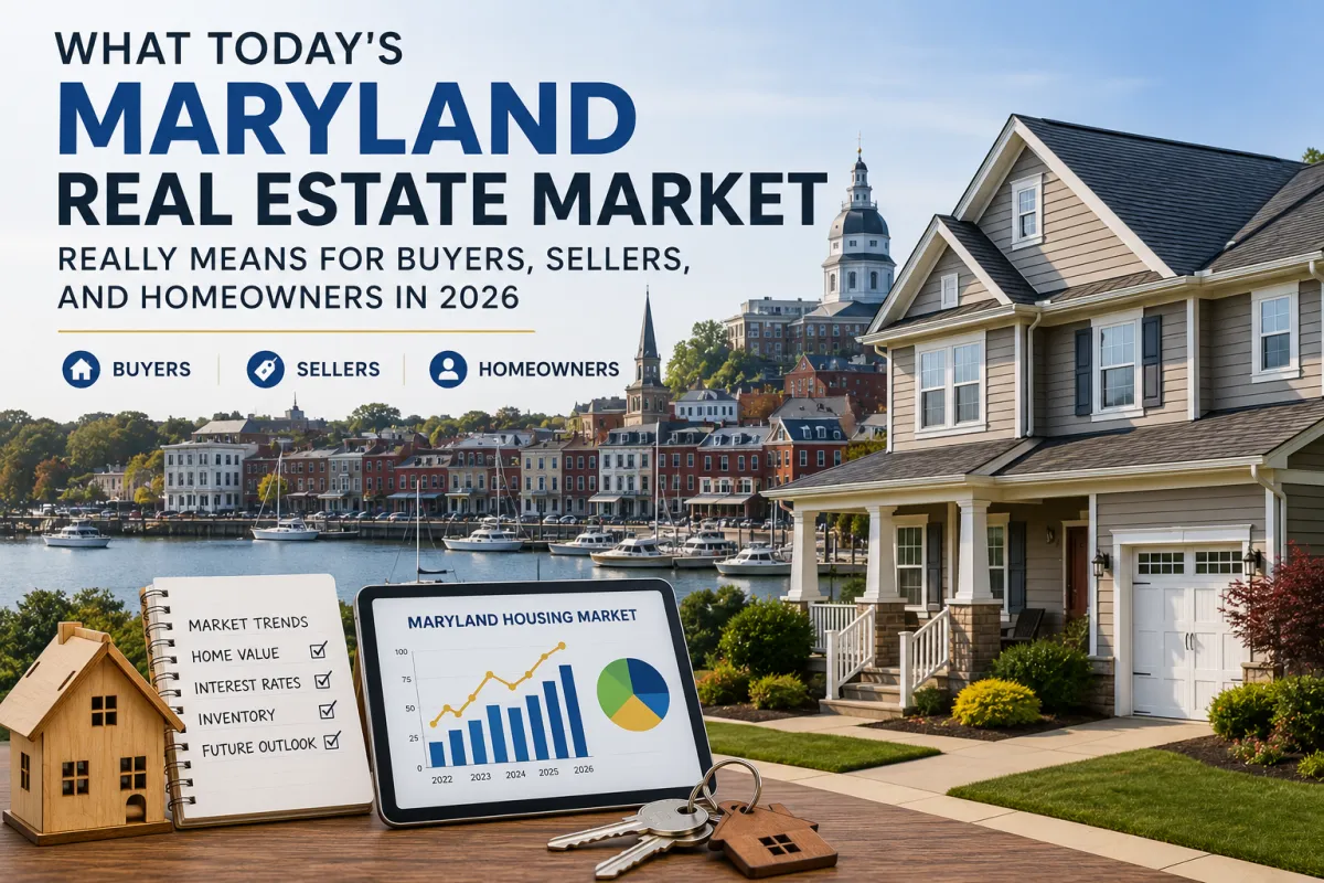 Jim Bim of Winning Edge Real Estate helping buyers and sellers understand Maryland real estate market trends in 2026