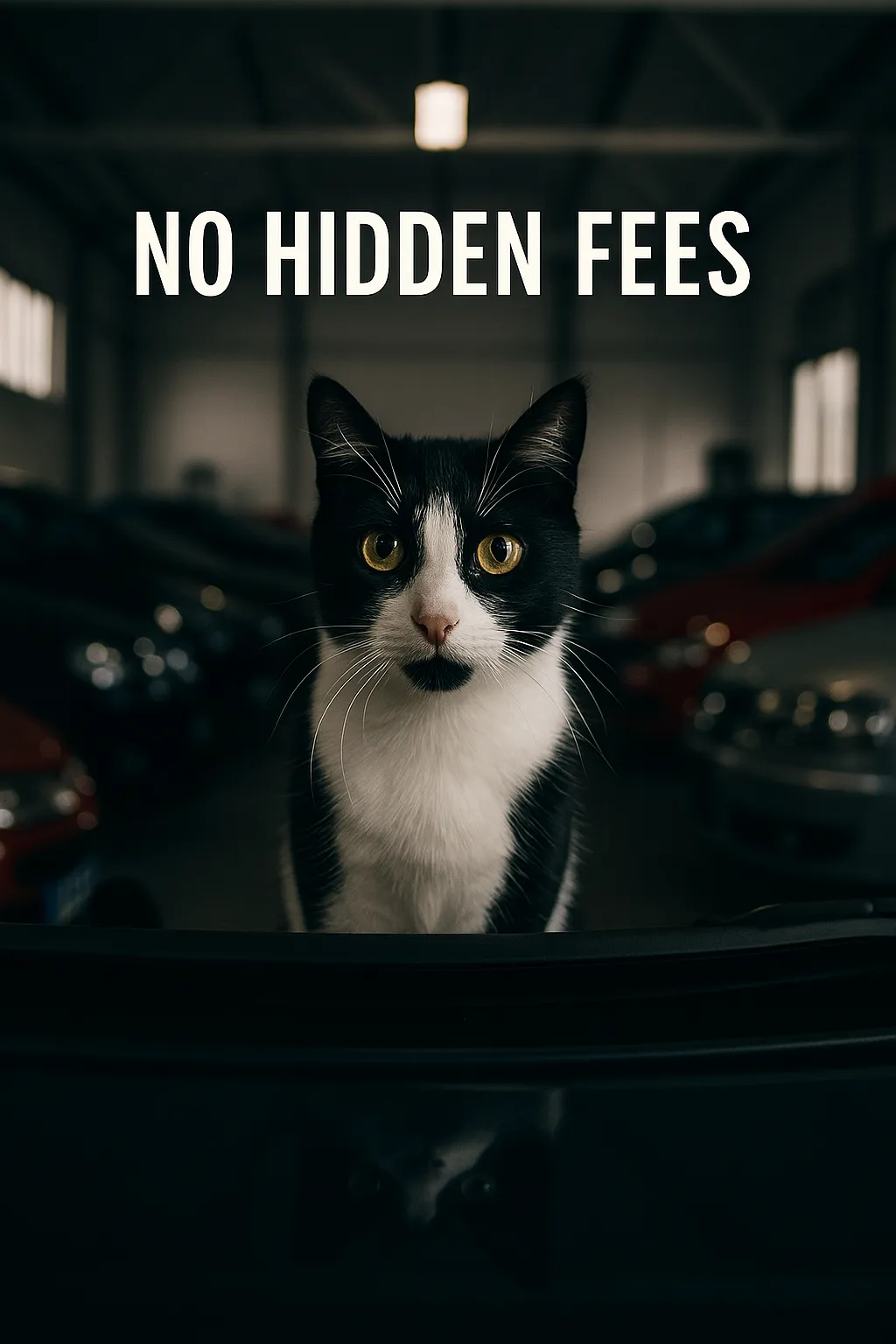 A couple of cars that are sitting in the street