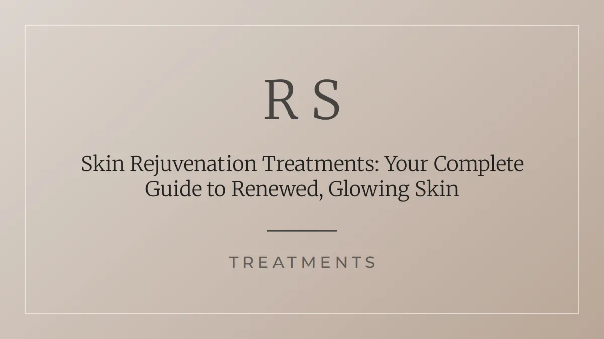 Skin rejuvenation treatment options at Radiant Secrets clinic in Illovo Johannesburg
