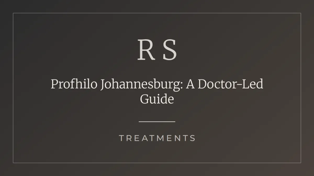 Radiant Secrets blog: Profhilo Johannesburg: A Doctor-Led Guide | Radiant Secrets