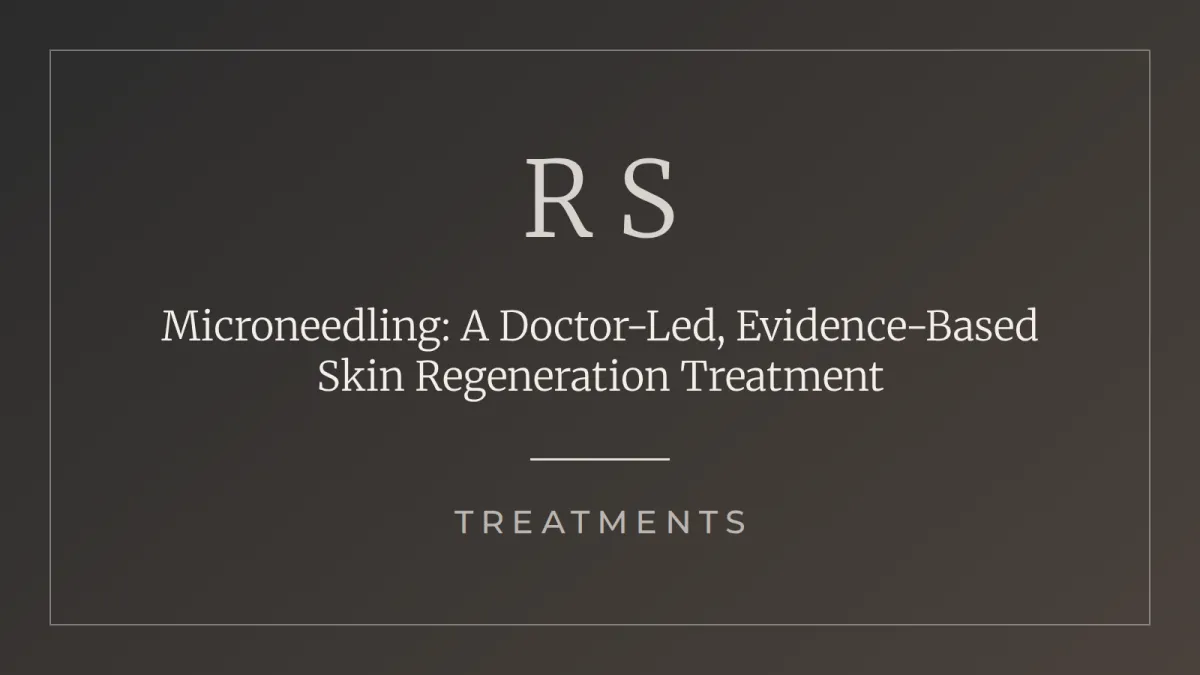 Microneedling: A Doctor-Led, Evidence-Based Skin Regeneration Treatment - Radiant Secrets
