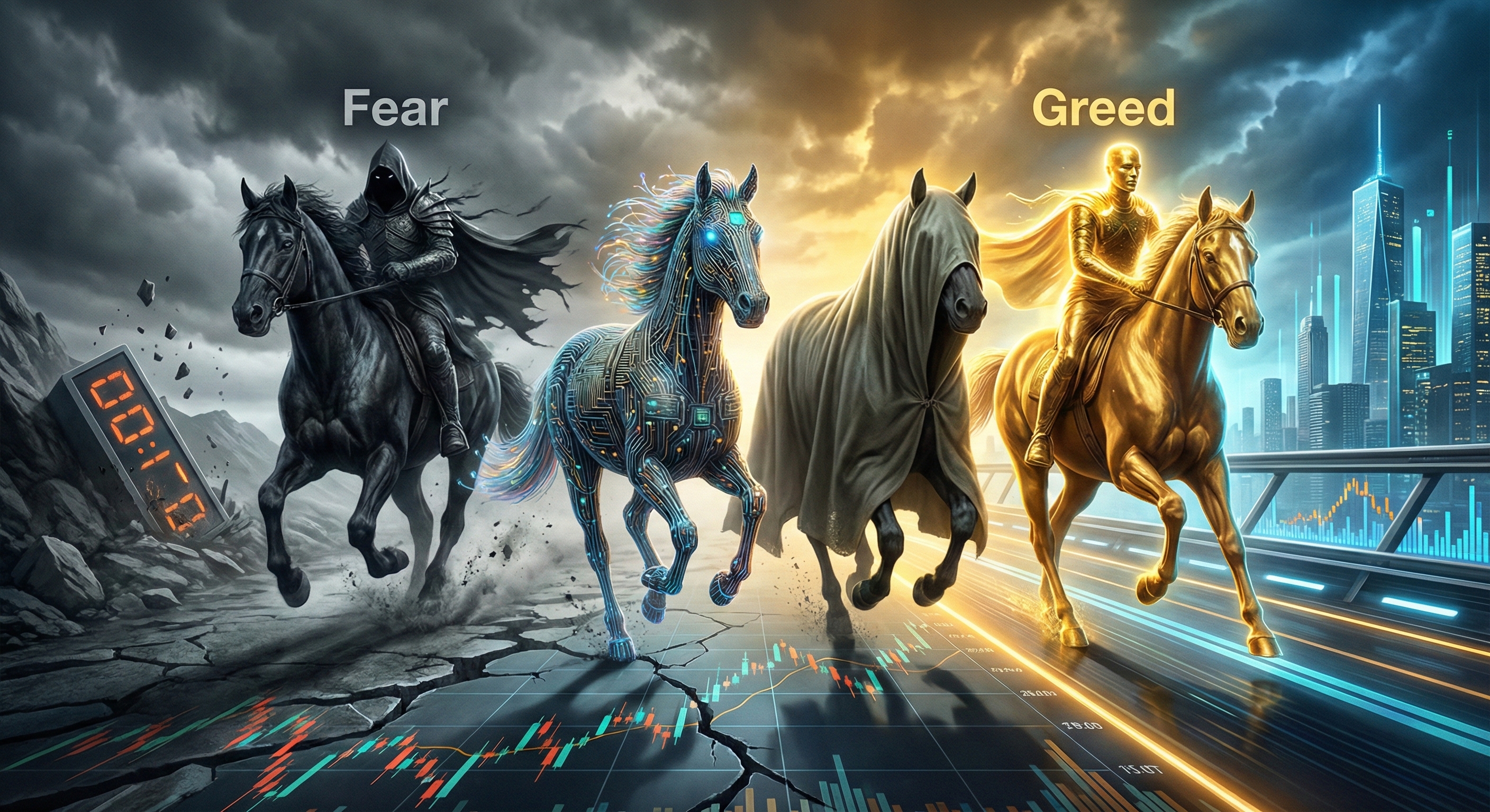 The Four Horses of the AI Market