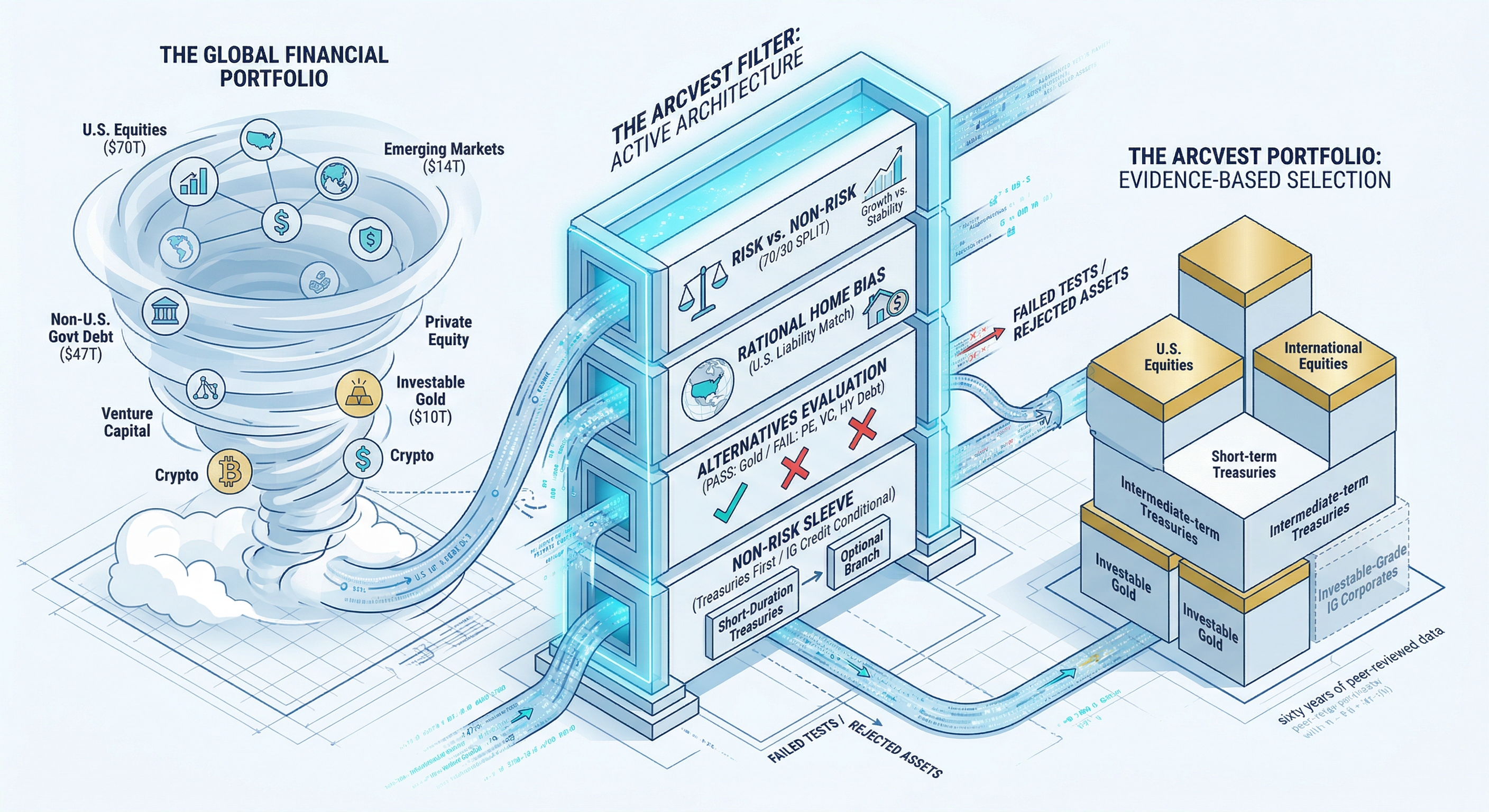 ArcVest Filter taking All Financial Objects and Keeping the Best
