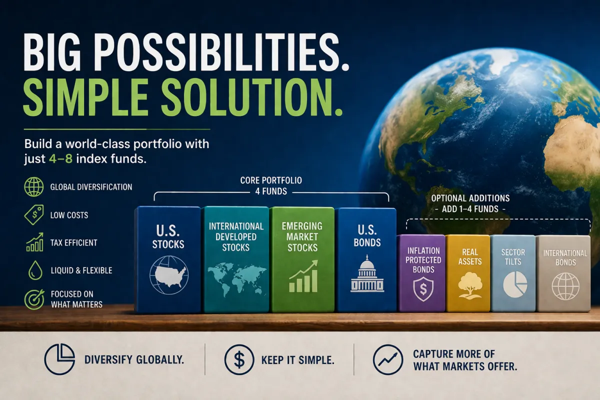 You Only Need a Few Funds: Building a World-Class Portfolio with 4–8 Index Funds