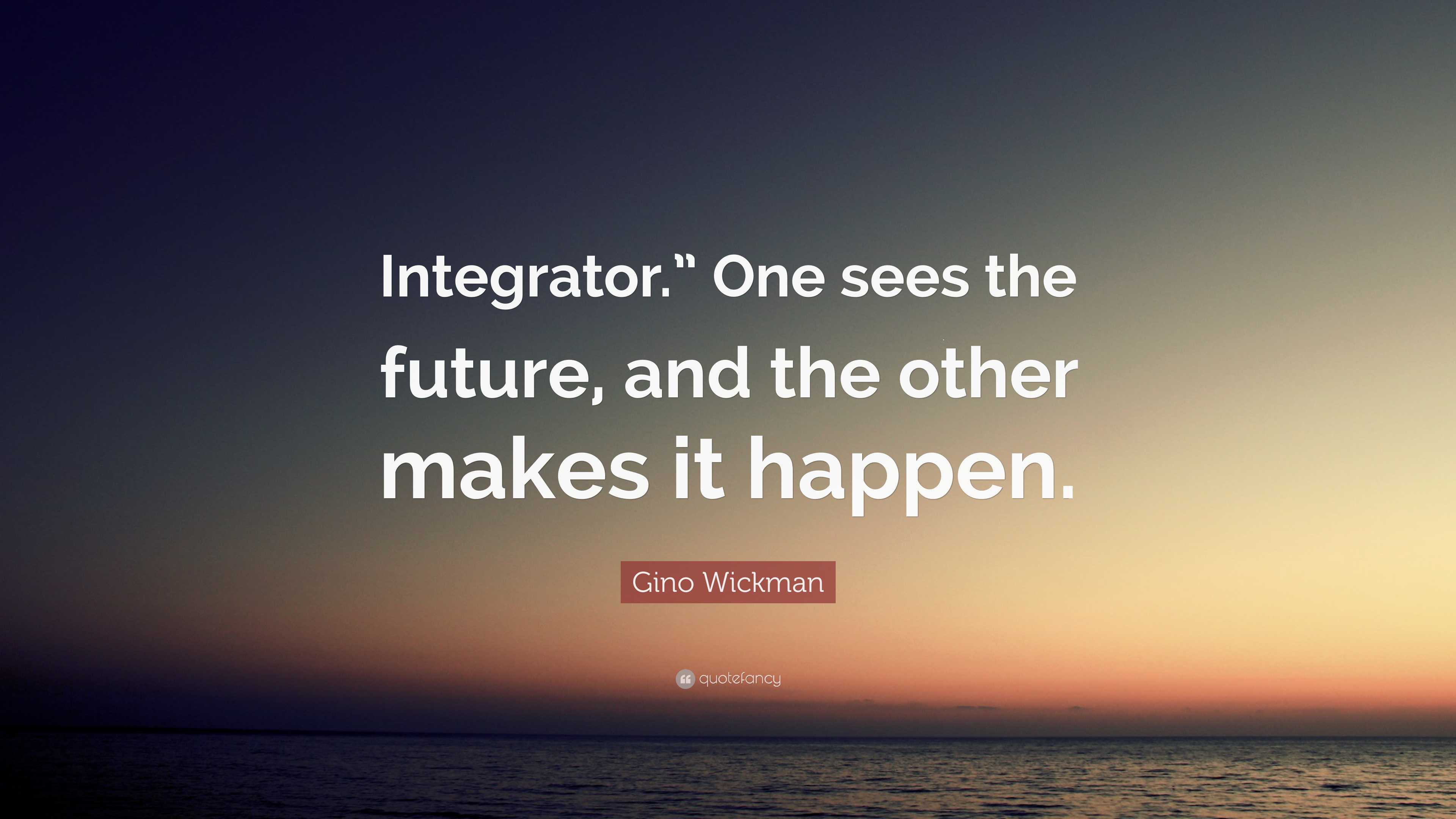 Wat is een Integrator?