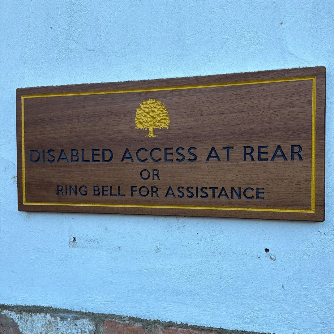 Golf club signage