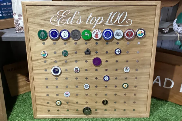 Top100 Magnetic Ball Marker Board