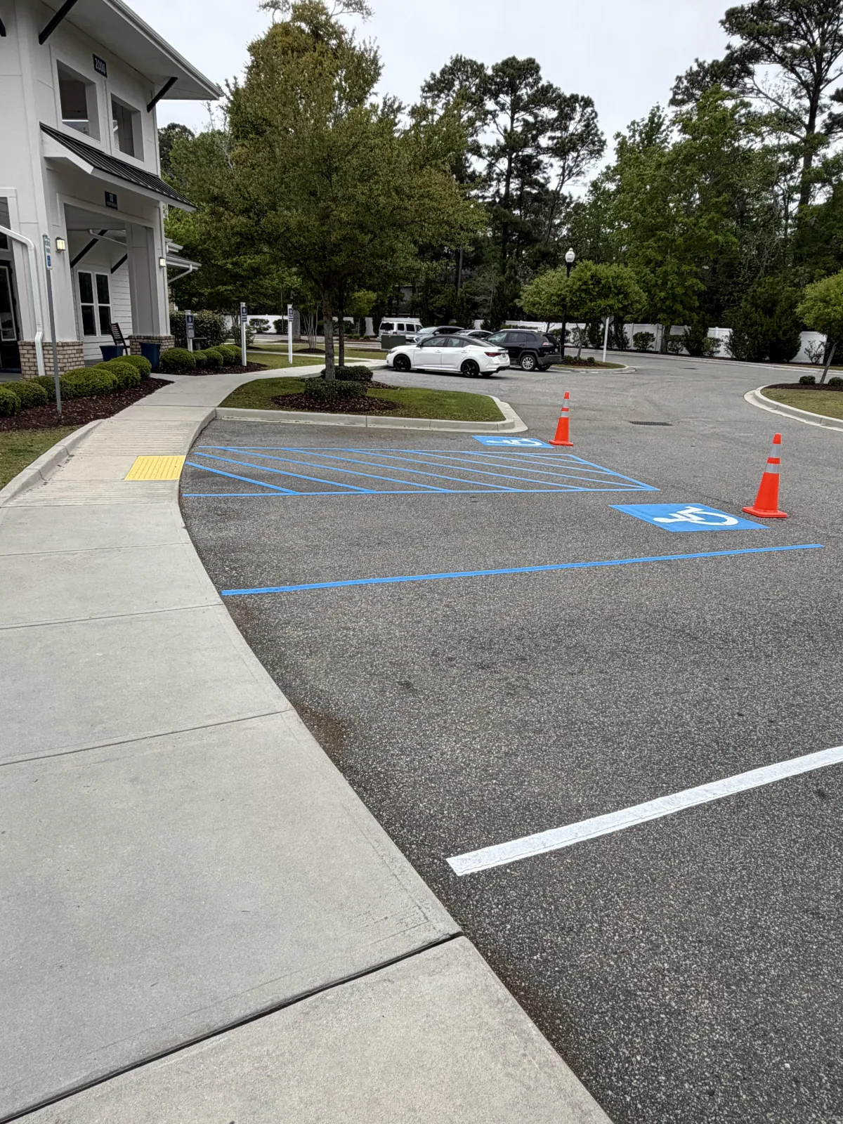 CURB PAINTING SURFSIDE BEACH