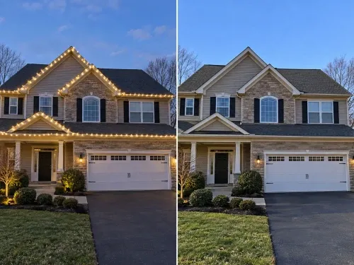 Christmas Light Removal & Takedown in Manalapan