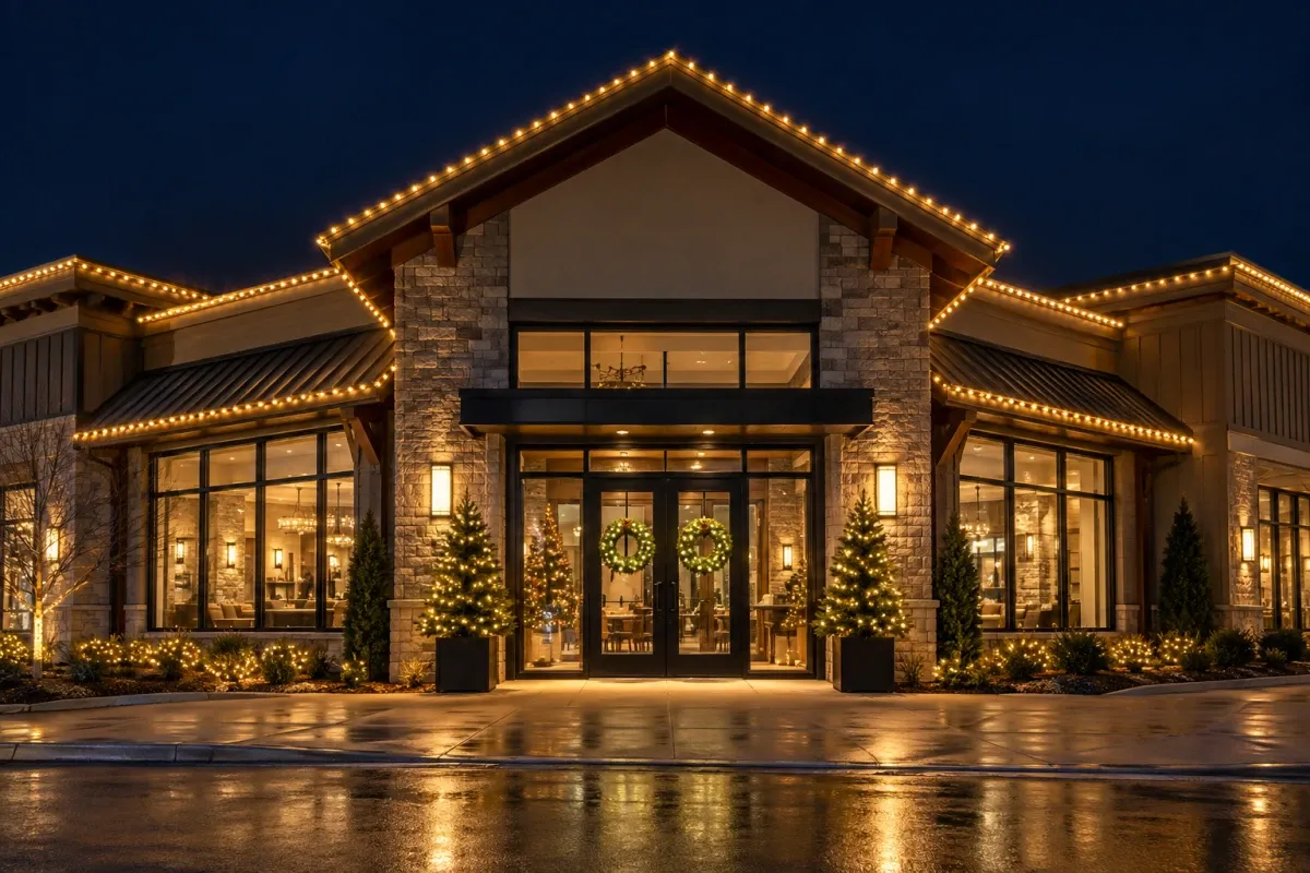 Manalapan Commercial Christmas Lighting