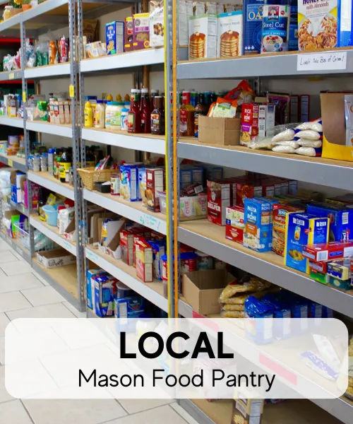 Picture of local Mason food pantry