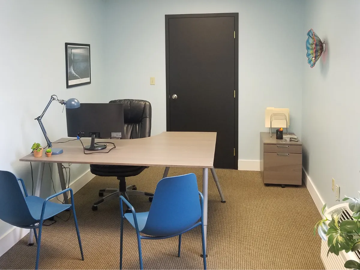 Picture of ORCA private office space for rent.